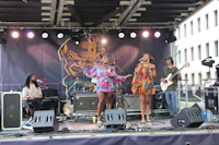 a group of people on stage